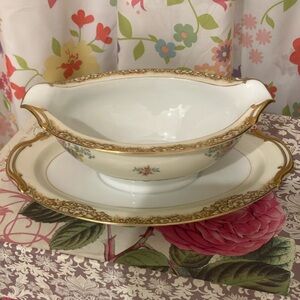 Noritake China Gravy Boat Encina  Never Used